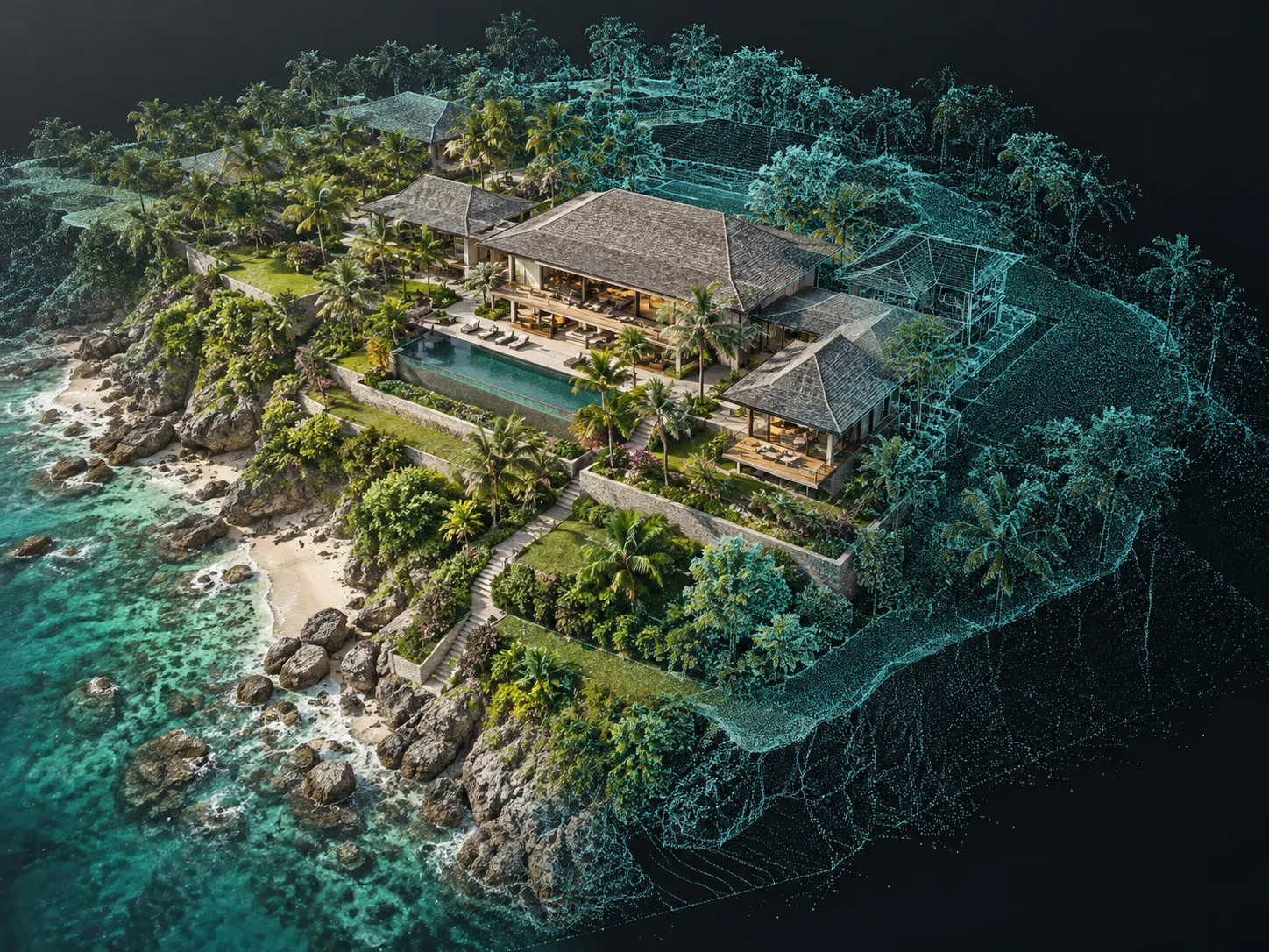 Oceanfront Estate Laser Scan